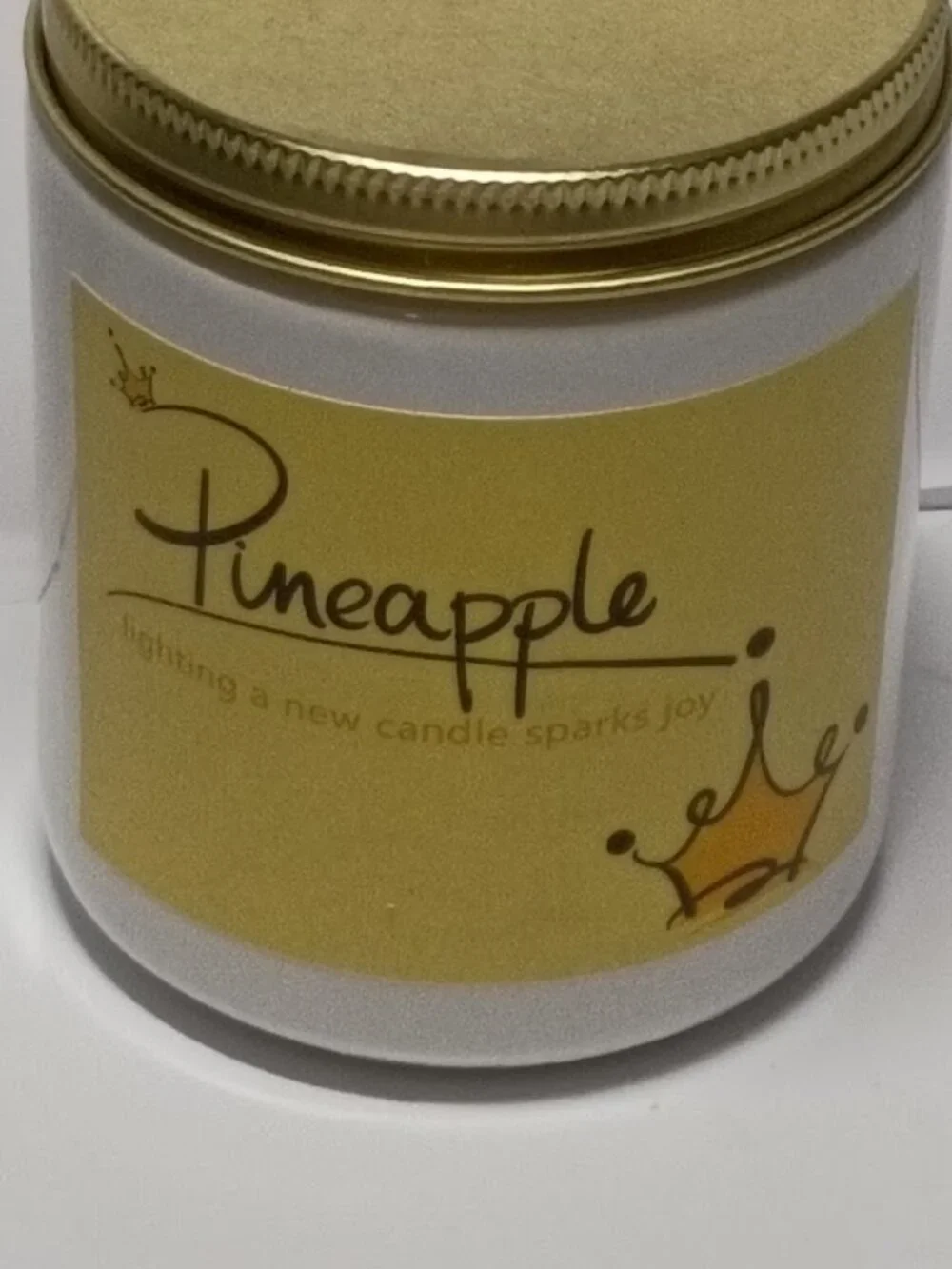 10AK Candle Company Pineapple Soy Wax Candle
